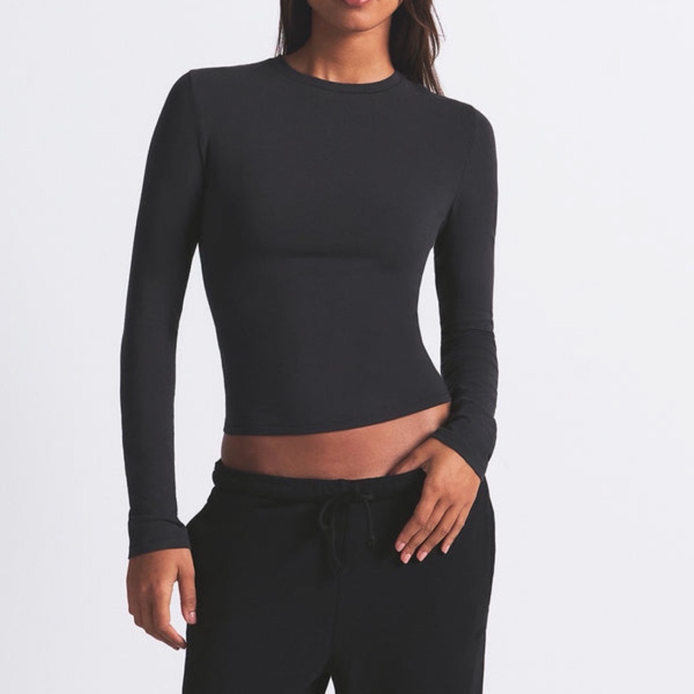 Skims cotton jersey long sleeve